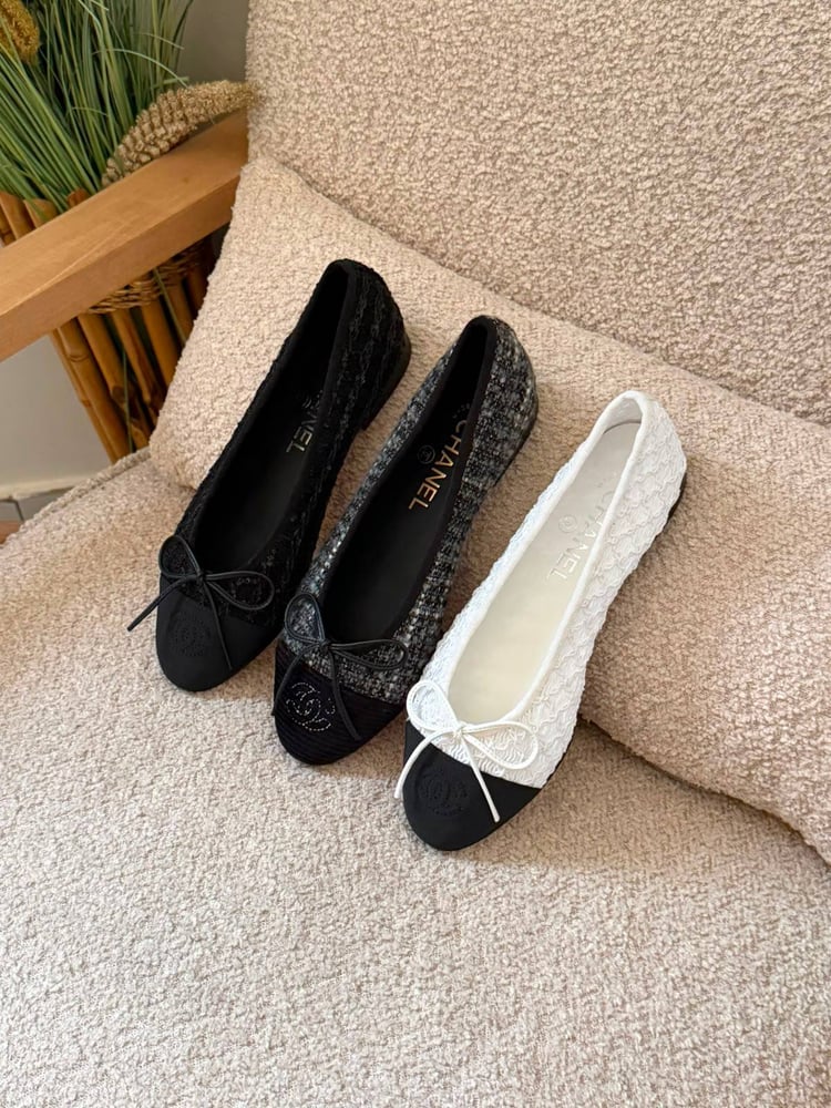 حذاء شانيل باليرينا  Chanel