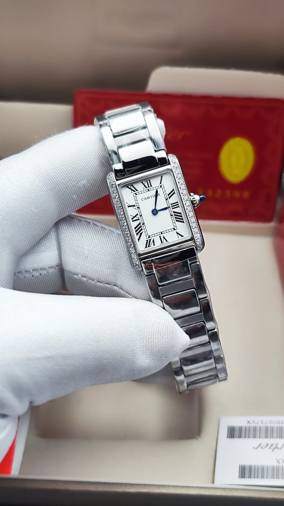 ساعة كارتير Cartier نسائية ستانلس ستيل بطارية