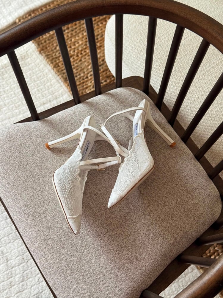 كعب جيمي شو JIMMY CHOO دانتيل