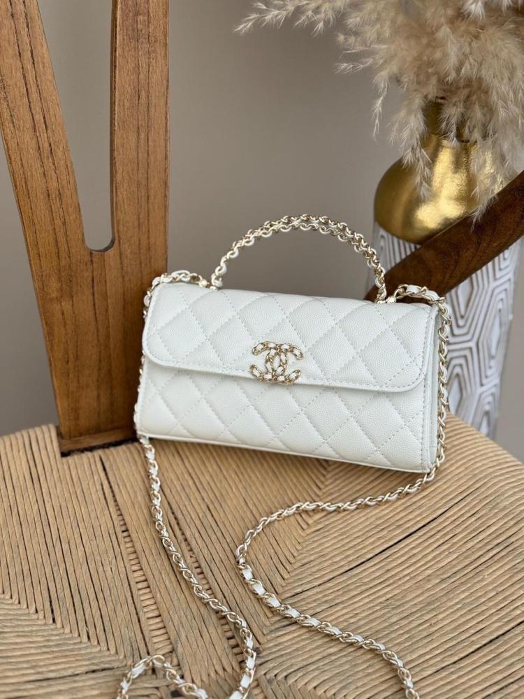 Chanel Mini Top Handle Bag 18cm