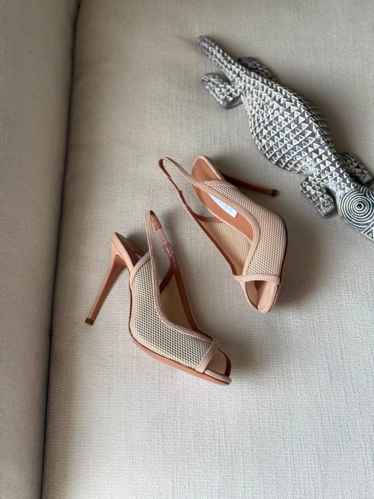 كعب اكوازورا شبك AQUAZZURA