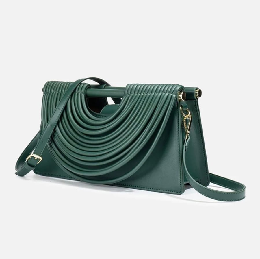 Bottega Veneta Green Arc Bag