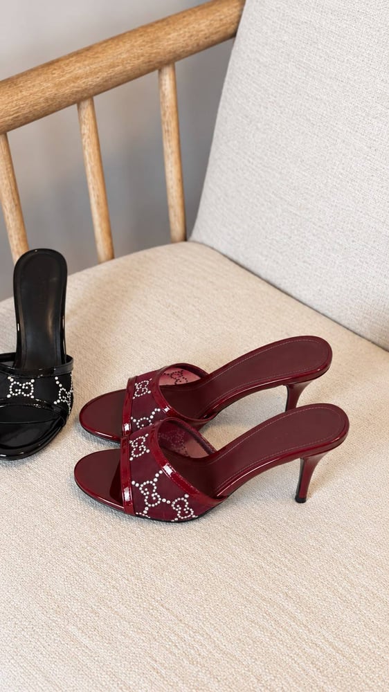 كعب قوتشي GUCCI كريستال