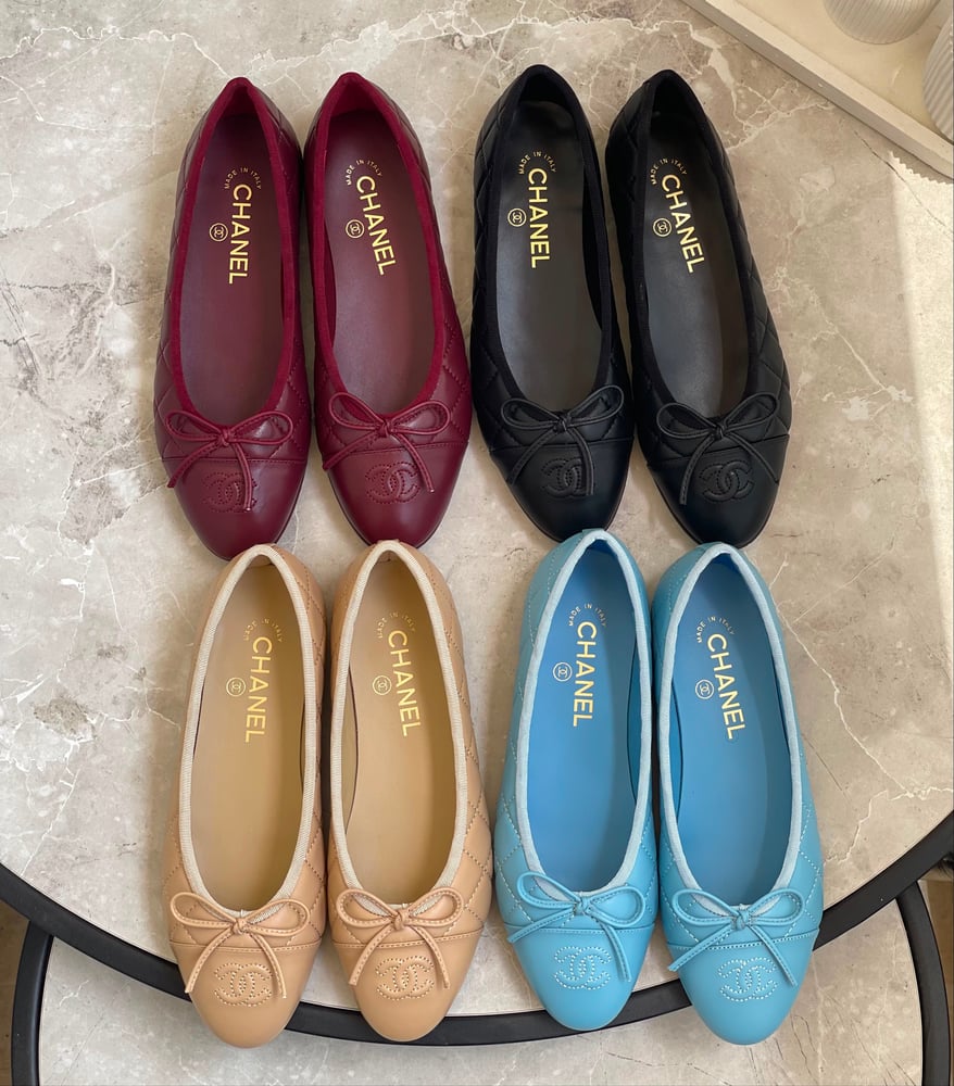 حذاء باليرينا شانيل CHANEL