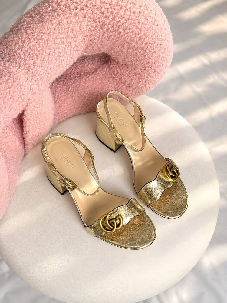 صندل كعب قوتشي GUCCI