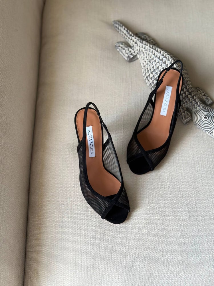 كعب اكوازورا شبك AQUAZZURA