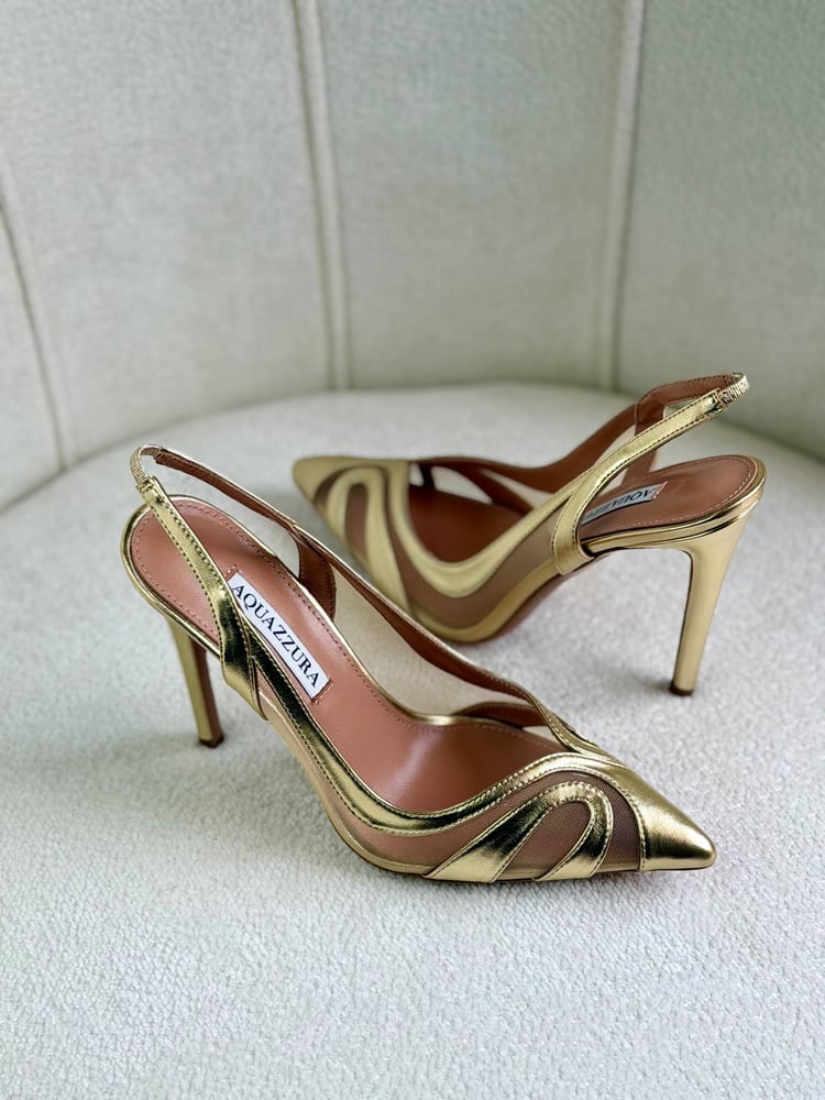 كعب أكوازورا موج AQUAZZURA