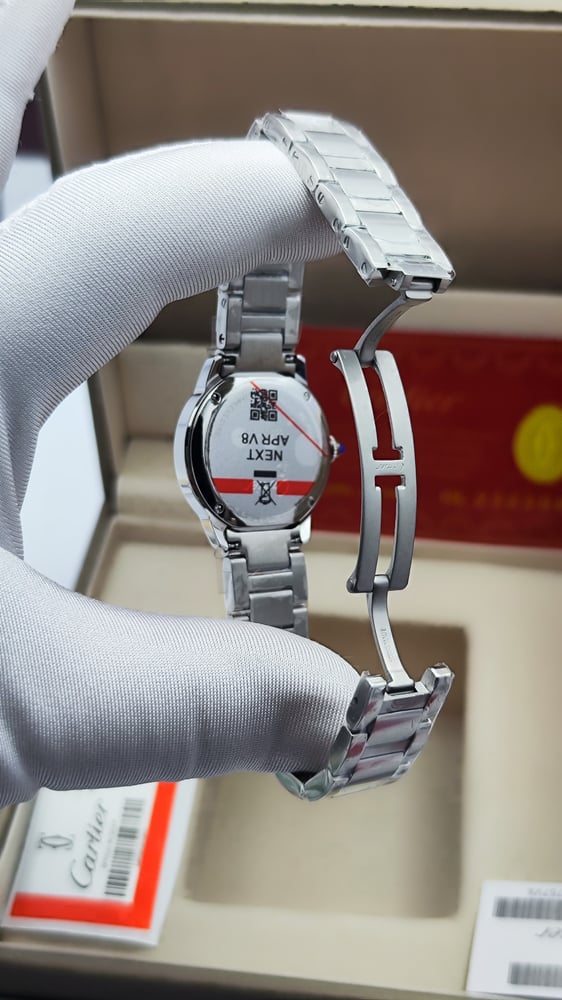 ساعة كارتير Cartier نسائية ستانلس ستيل بطارية