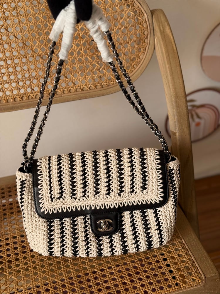 حقيبة شانيل CHANEL كروشيه منسوجة