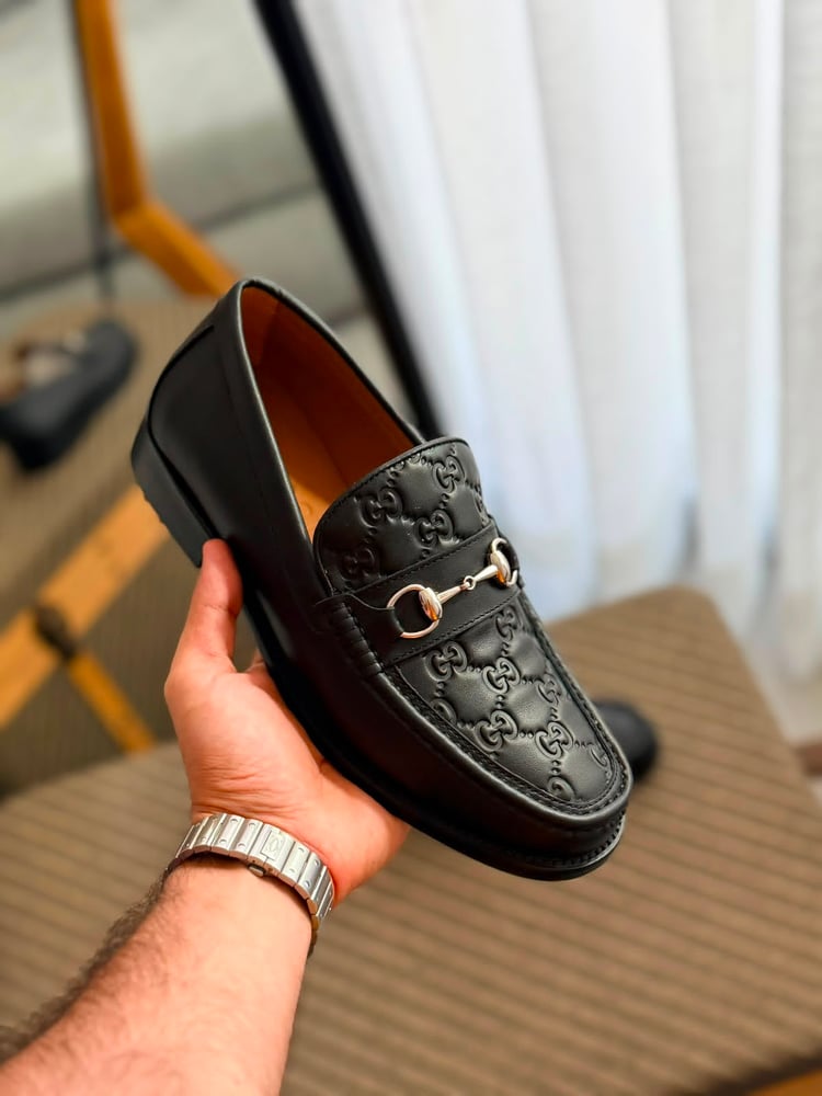 حذاء رجالي غوتشي GUCCI Horsebit Loafers