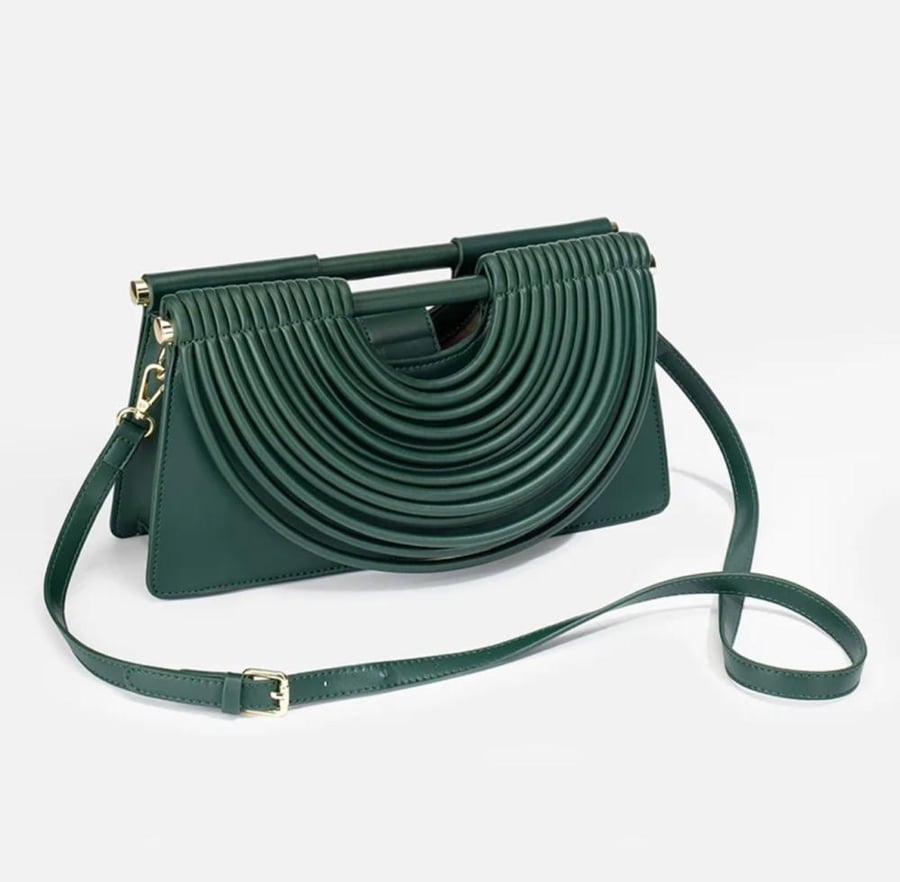 Bottega Veneta Green Arc Bag