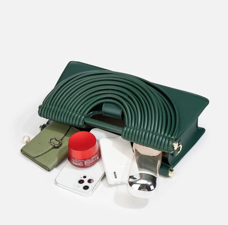 Bottega Veneta Green Arc Bag