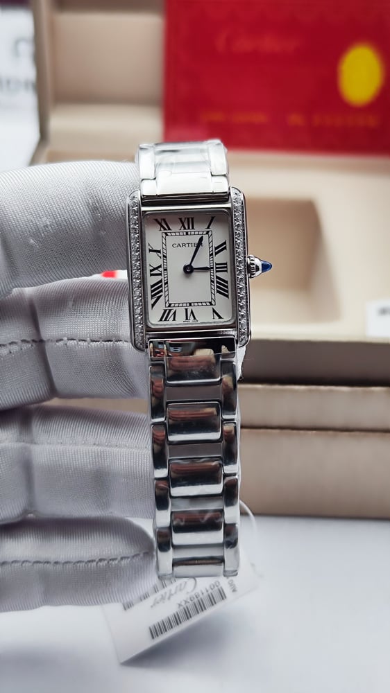 ساعة كارتير Cartier نسائية ستانلس ستيل بطارية