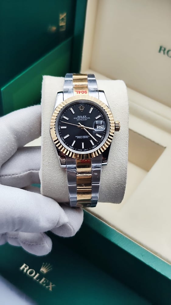 ساعة رولكس Rolex رجالية 36 بطارية