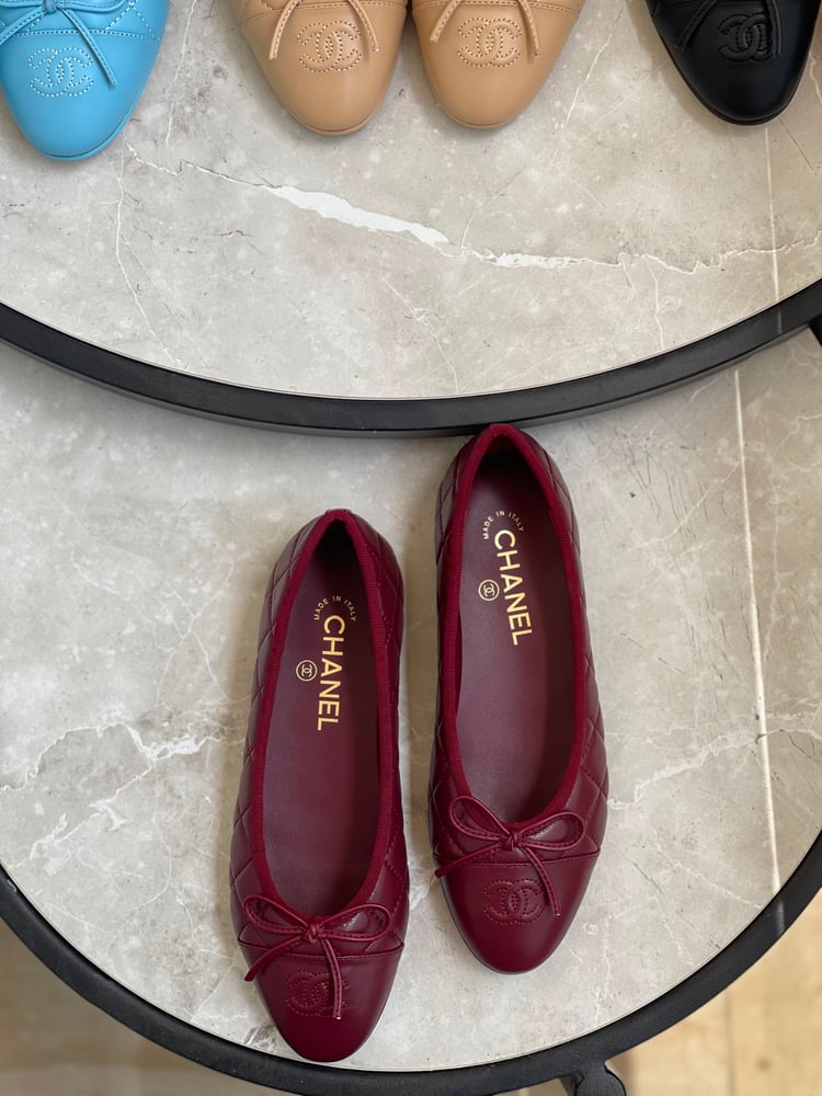 حذاء باليرينا شانيل CHANEL
