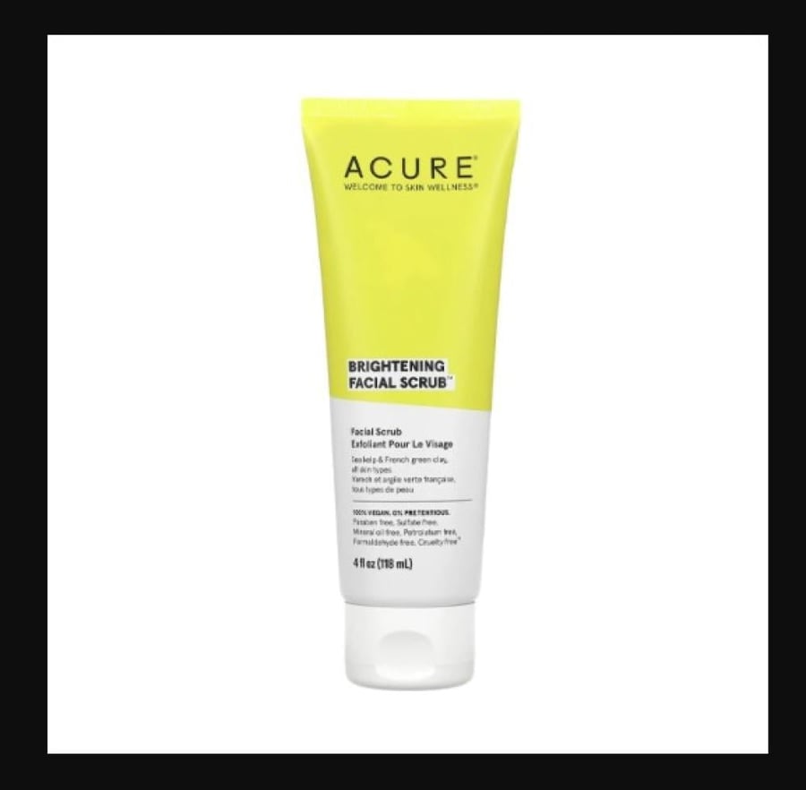 Face brightening scrub Acur 118ml