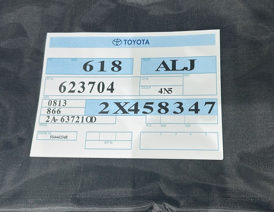 برنت تويوتا 7