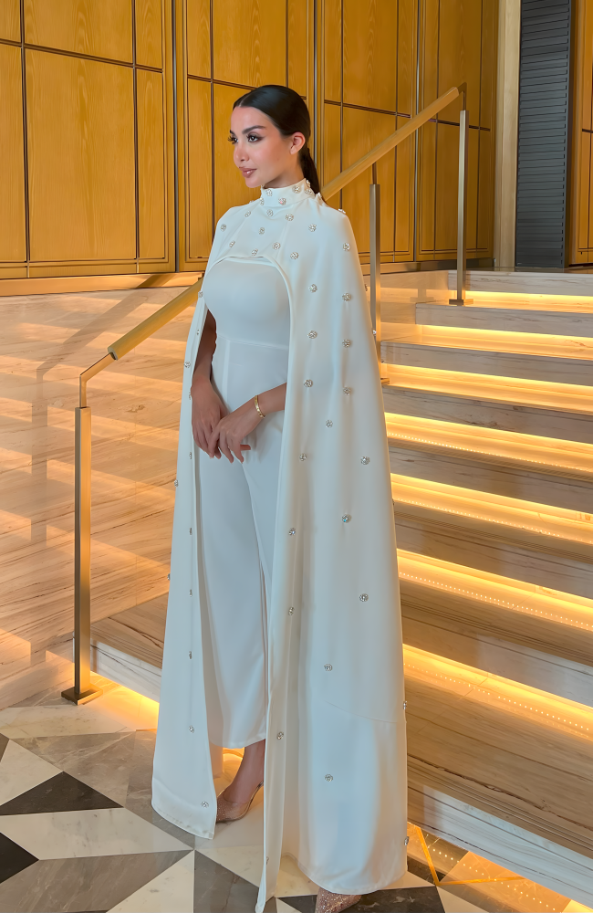 Cape with Jumpsuit