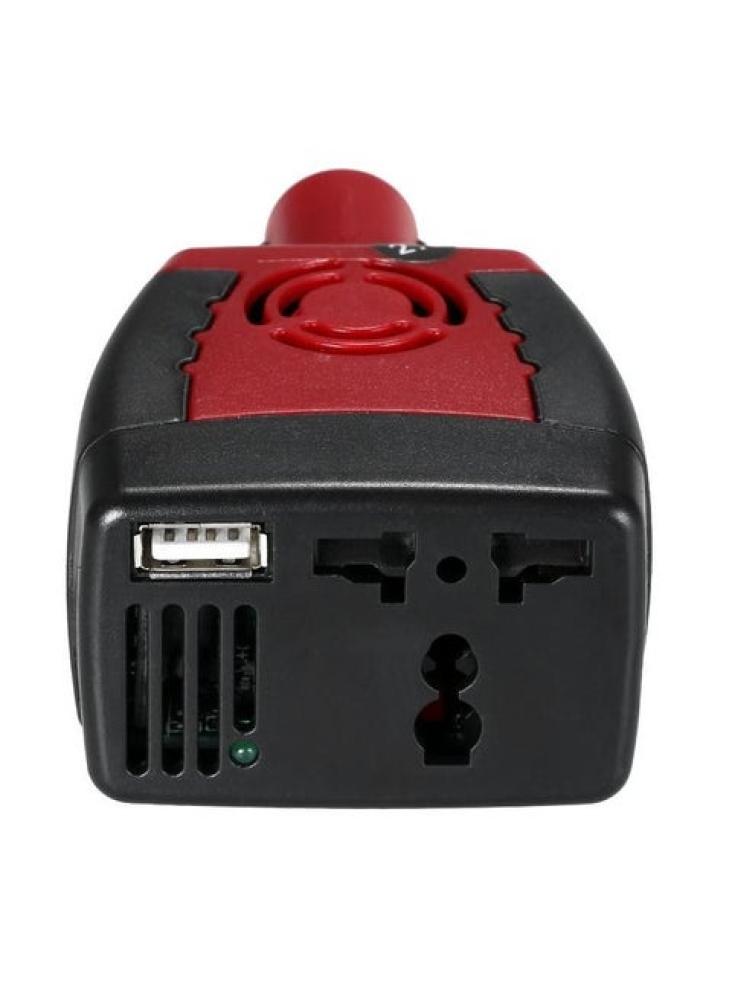 محول كهرباء السيارة 150 واط – 12V إلى 220V مع USB