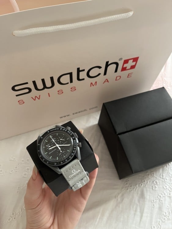 Omega Swatch the famous Moon Swatch Mercury