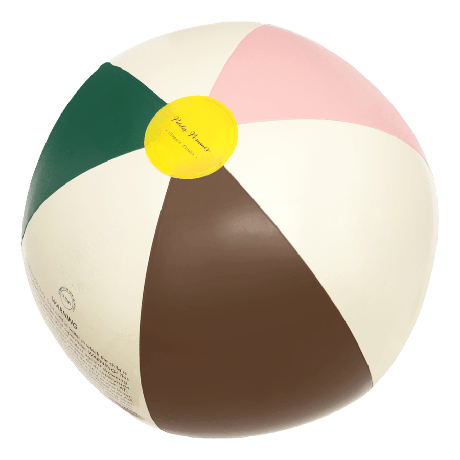 Petites Pommes 45Cm Otto Beach Ball Charl/Fr Rose/Ox Green