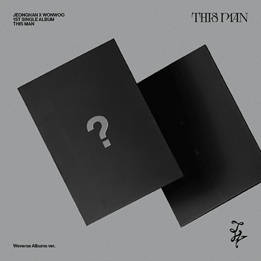JEONGHAN X WONWOO 1ST SINGLE ALBUM – THIS MAN (Weverse Albums Ver.)