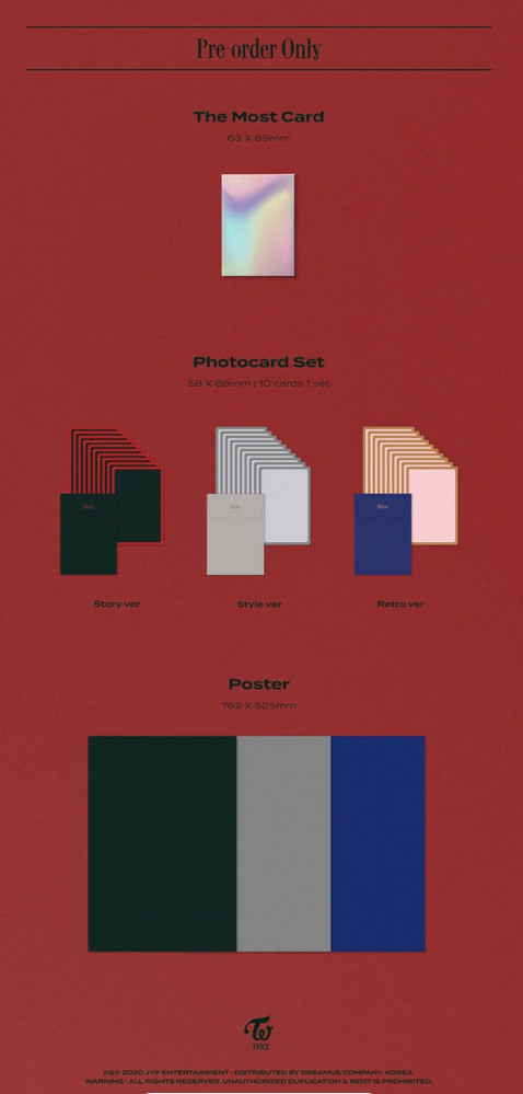 Twice Album Vol. 2 - Eyes wide open (Random) - Poster : No Poster