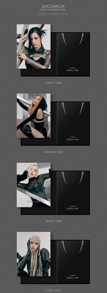 BLACKPINK - BORN PINK [Digipack Ver. - Random Cover]