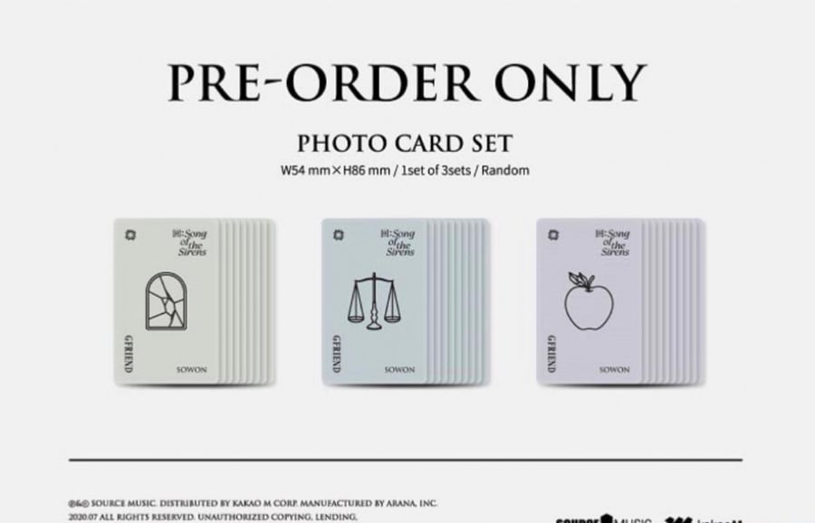 GFRIEND - :Song of the Sirens (Random) - Poster : No Poster