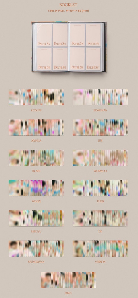 Seventeen Album Vol. 4 - Face the Sun (CARAT Ver.) (Random) - Poster : No Poster