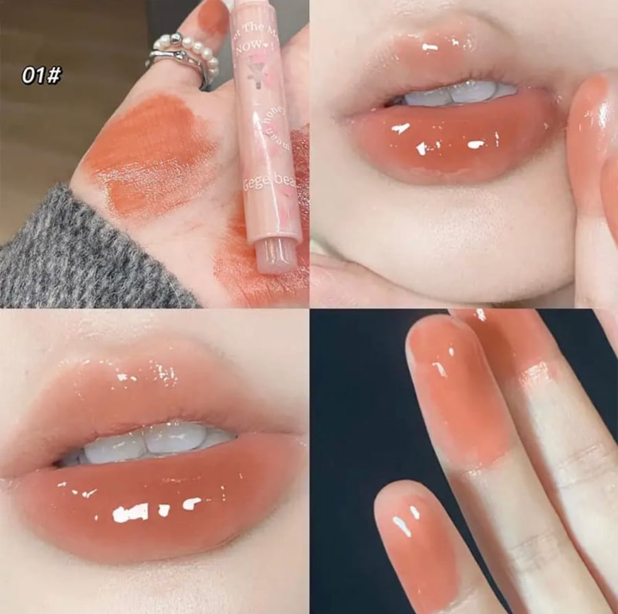 heart lip gloss