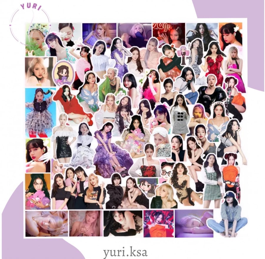BlackPink ستيكرات 20حبة
