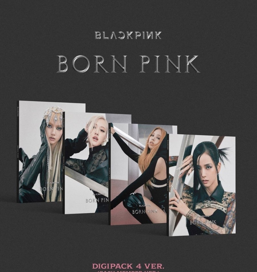 BLACKPINK - BORN PINK [Digipack Ver. - الاربع نسخ]