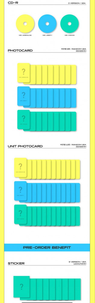 CRAVITY Album Vol. 1 - Part.2 [LIBERTY : IN OUR COSMOS] (Random) - Poster : No Poster