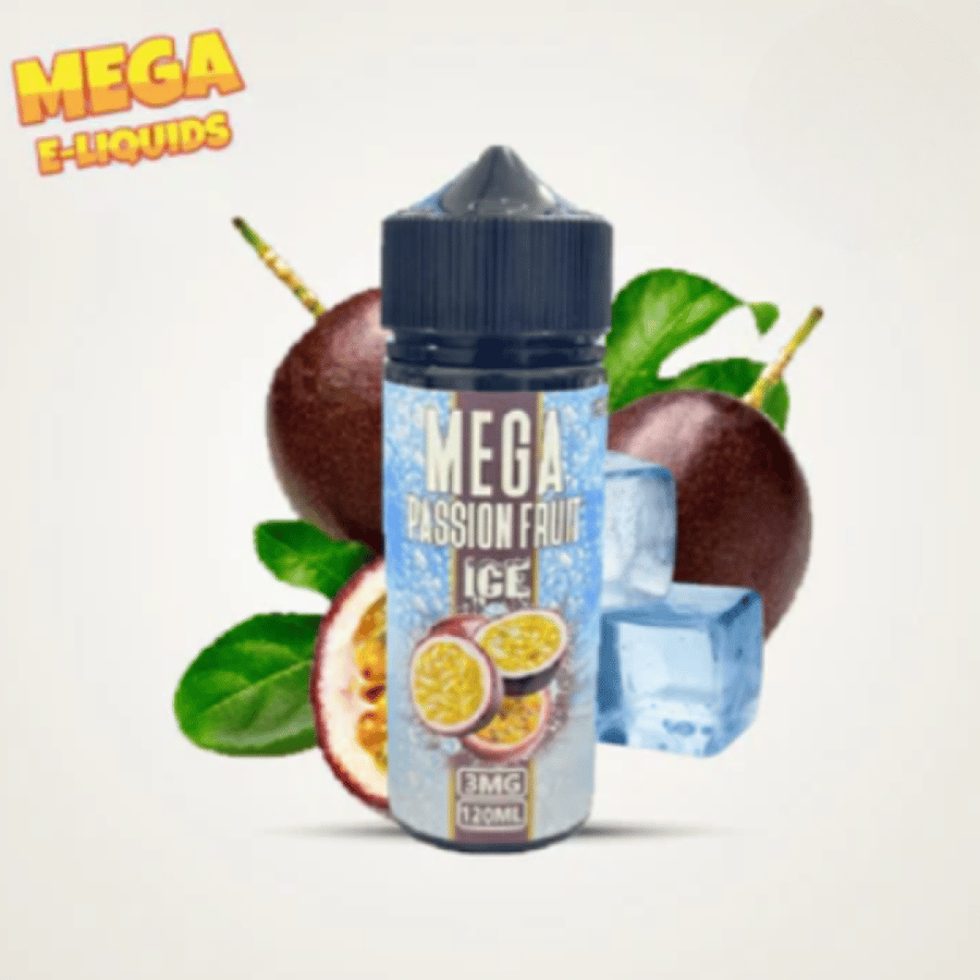 نكهة ميجا باشن فروت ايس MEGA Passion Fruit ICE 120ml