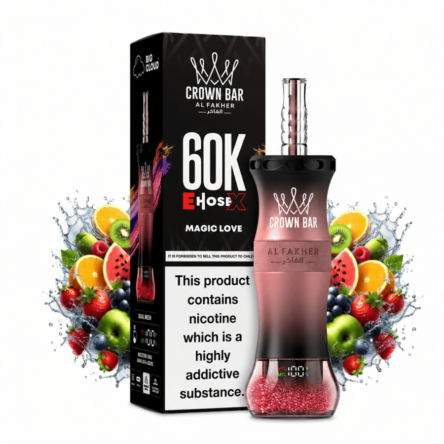 شيشة الفاخر 60 الف موش Al Fakher Crown Bar 60K