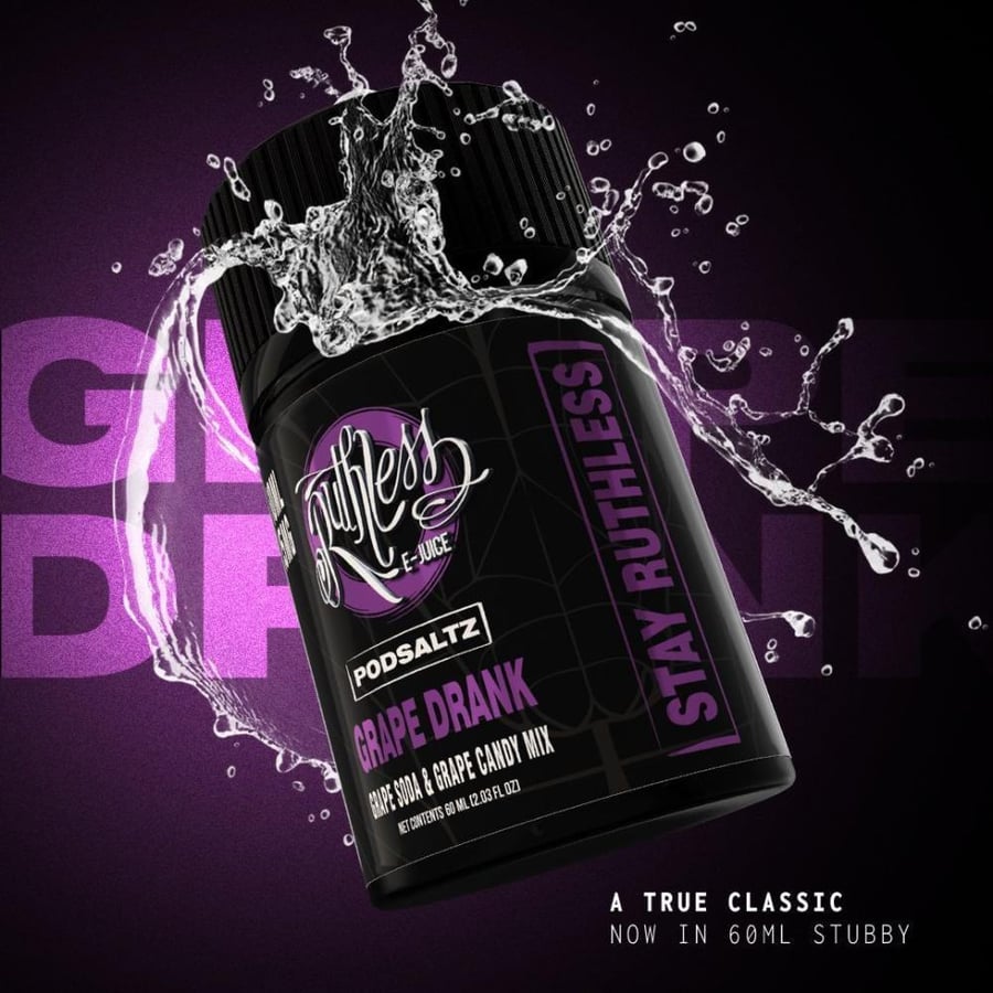 نكهة روثلس سولت عصير عنب - RUTHLESS GRAPE DRANK