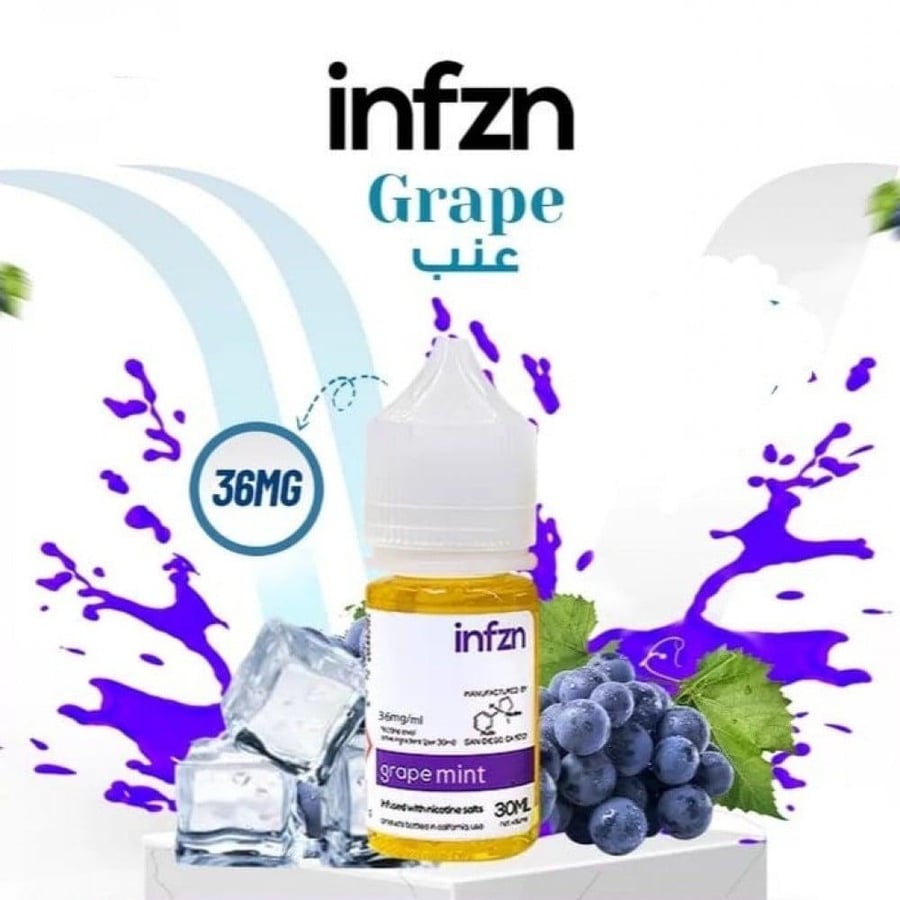 نكهة سولت انفزن عنب آيس - Infzn Grape ice
