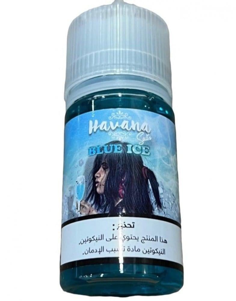 نكهة هافانا بلو ايس سولت من تراك توت ازرق بارد Havana Blue Ice Salt