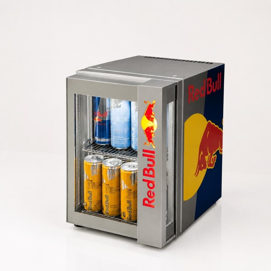 ثلاجة رد بول ميني Red bull (توصيل مباشر)