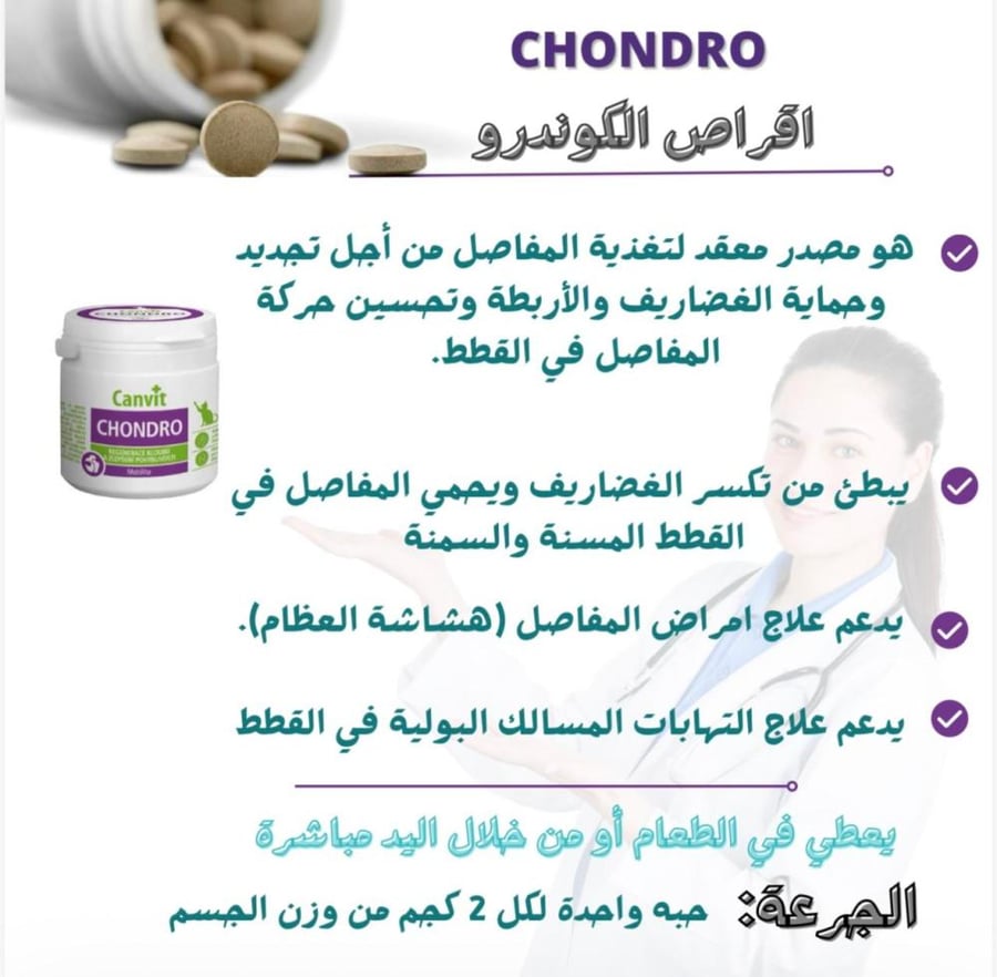 مكملات كانفيت للقطط