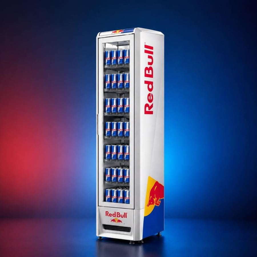 ثلاجة رد بول Redbull وكالة (طلب مسبق)