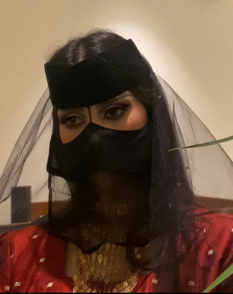 برقع منيره