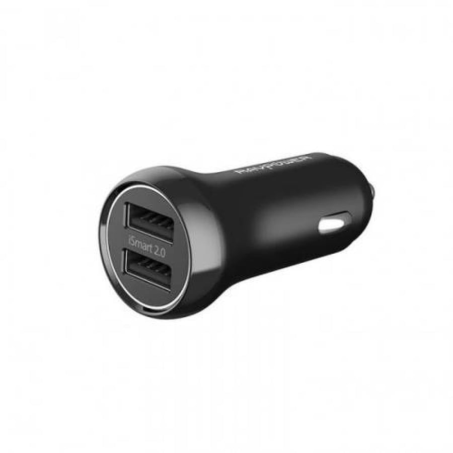 Raf Power Car Charger 24 Watts with Lightning Cable 1 meter