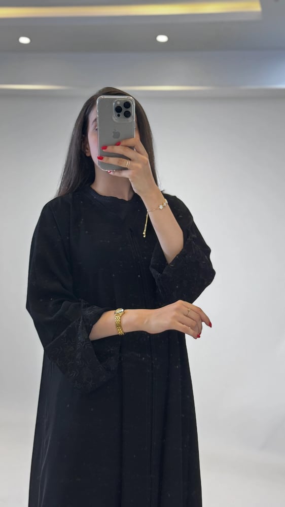 عباية نجلاء اسود N26