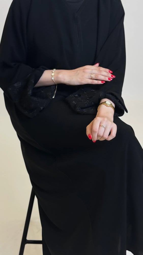 عباية نجلاء اسود N26