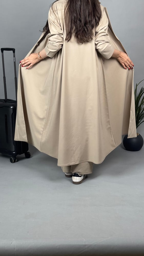 عباية نسناس بيج S101