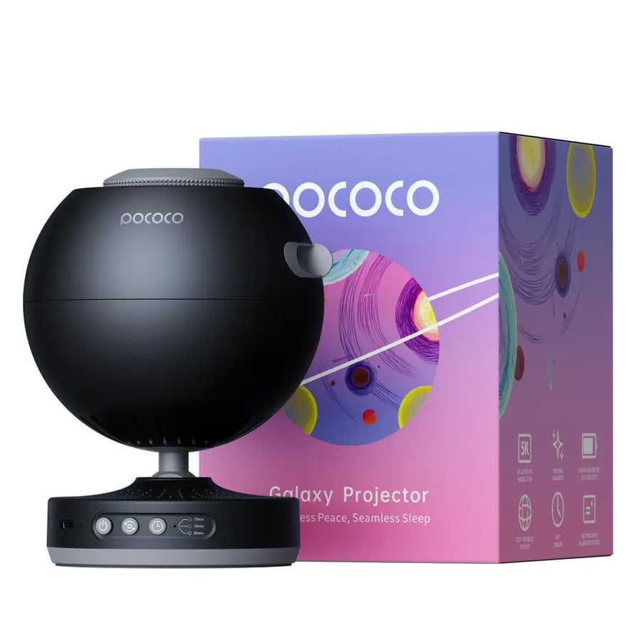 بروجكتر الفضاء والمجرات التعليمي التفاعلي للأطفال من POCOCO
