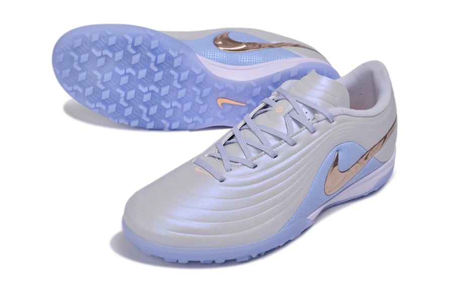NIKE TIEMPO MAESTRO TF LIGHT BLUE/SILVER