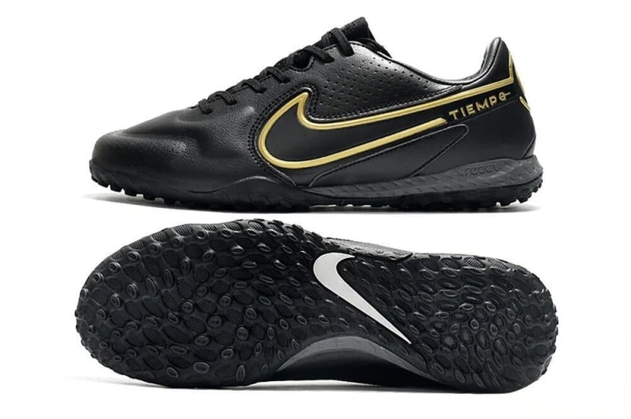 NIKE TIEMPO LEGEND 9 TF BLACK/GOLD